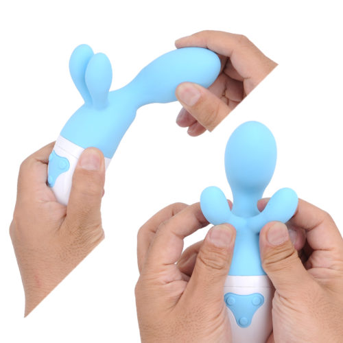 The neck and the clitoris Vibratorsare elastic and can be bent for your own liking. Very easy to use!