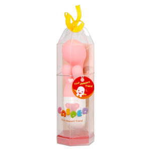 A clear package with a cute ghost character and ribbon leaving an innocent impression, just perfect for ladies!