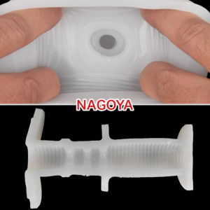 [NAGOYA] Large ribs are added to the extreme ridges. The accented folds create comfortable and steady friction.