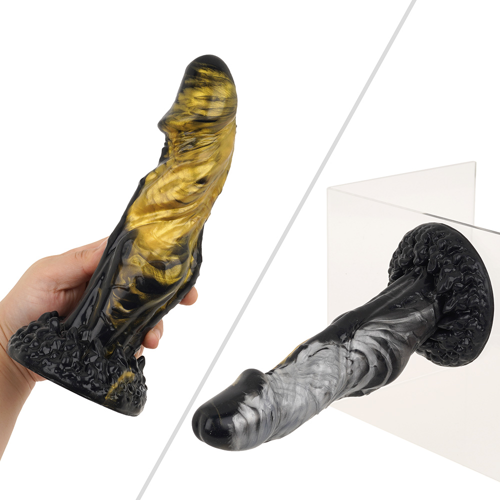 The design emphasizes a penis appearance rather than a monster-like appearance. Its robust three-dimensional shape is impressive, and the sensation is irresistible, when it vibrates intensely.