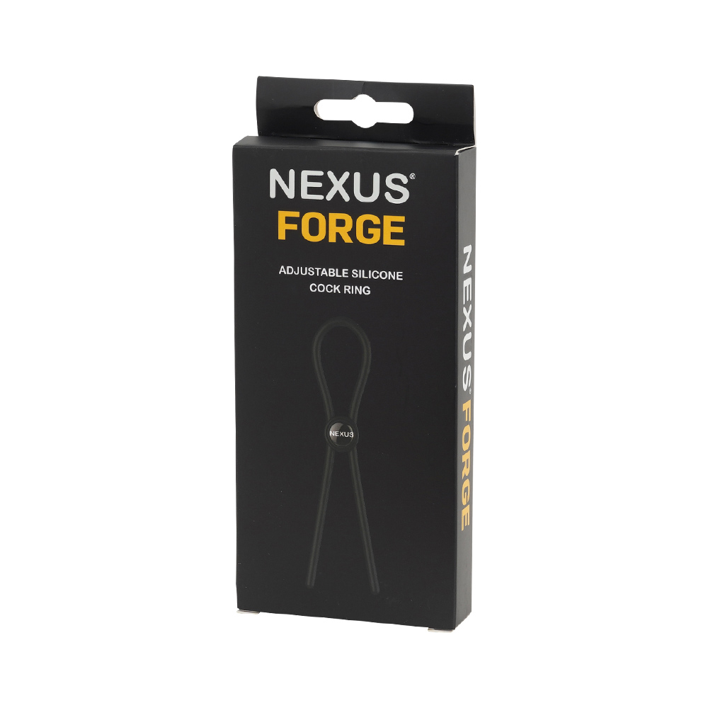 NEXUSお得意の精悍なパッケージ。「NEXUS FORGE（フォージ）」はこちらのほかに「Double」と「Vibrating」がある、全３バリエーション構成です。